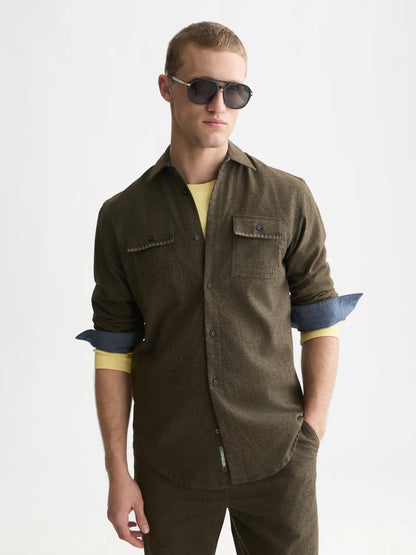Mélange Regular-Fit Shirt