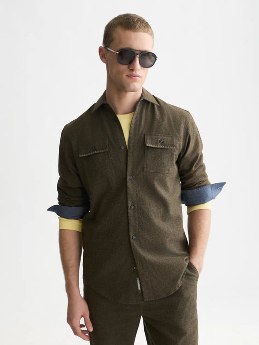 Mélange Regular-Fit Shirt