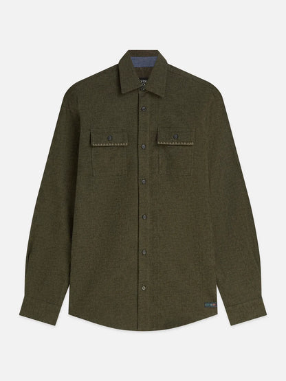 Mélange Regular-Fit Shirt