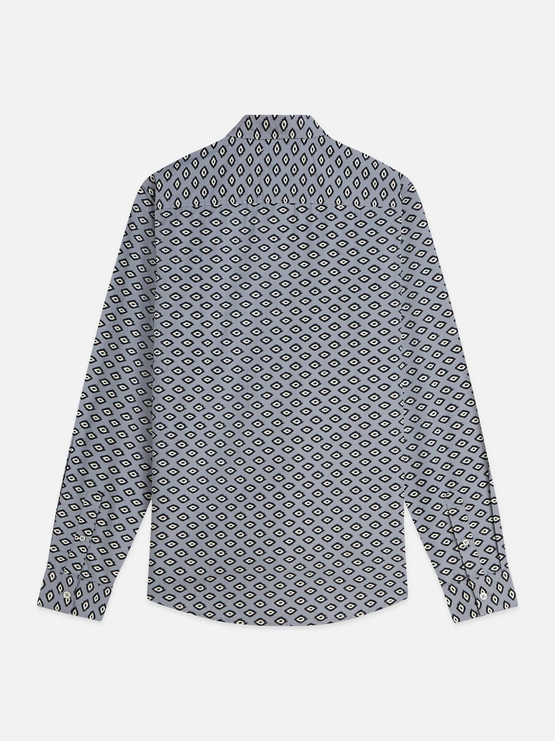 Micro Printed Slim-Fit Shirt