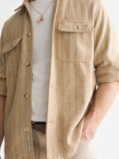 Jacquard Relaxed-Fit Shirt