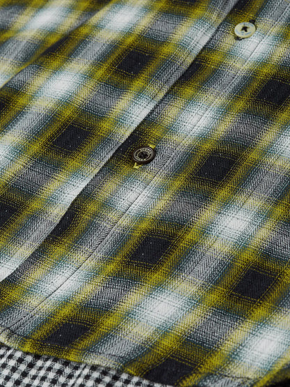 Double-Faced Check Relaxed-Fit Shirt