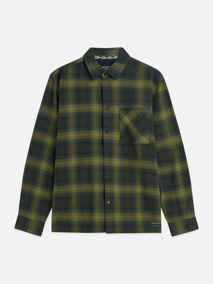 Flannel Checked Relaxed-Fit Shirt