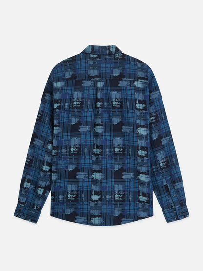 Jacquard Relaxed-Fit Shirt