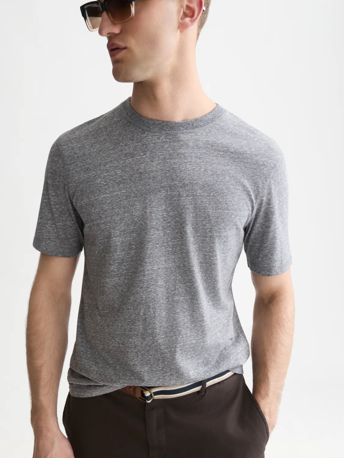 Mélange Regular-Fit T-Shirt