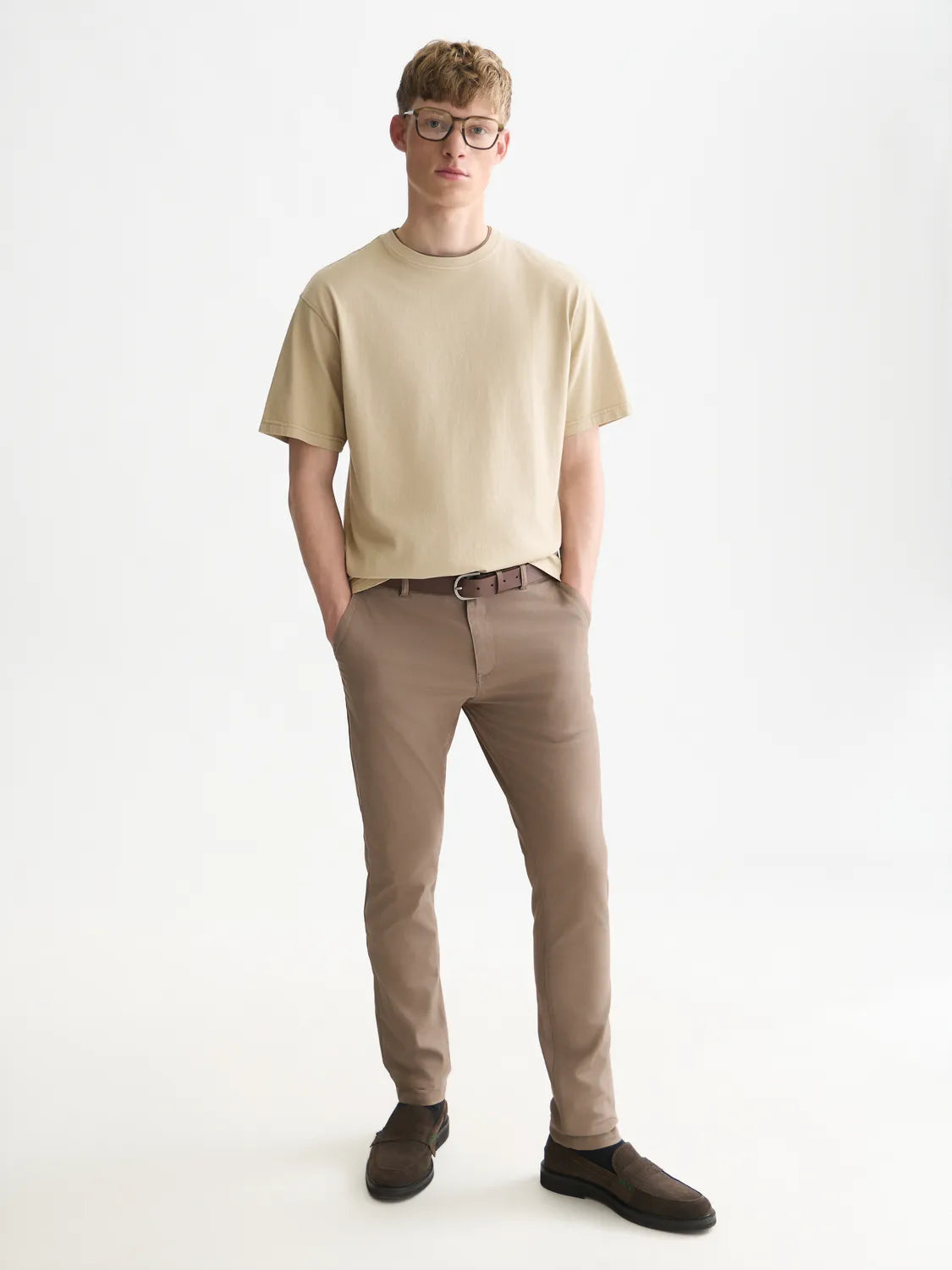 3 Crosses Relaxed-Fit Garment-Dyed T-Shirt
