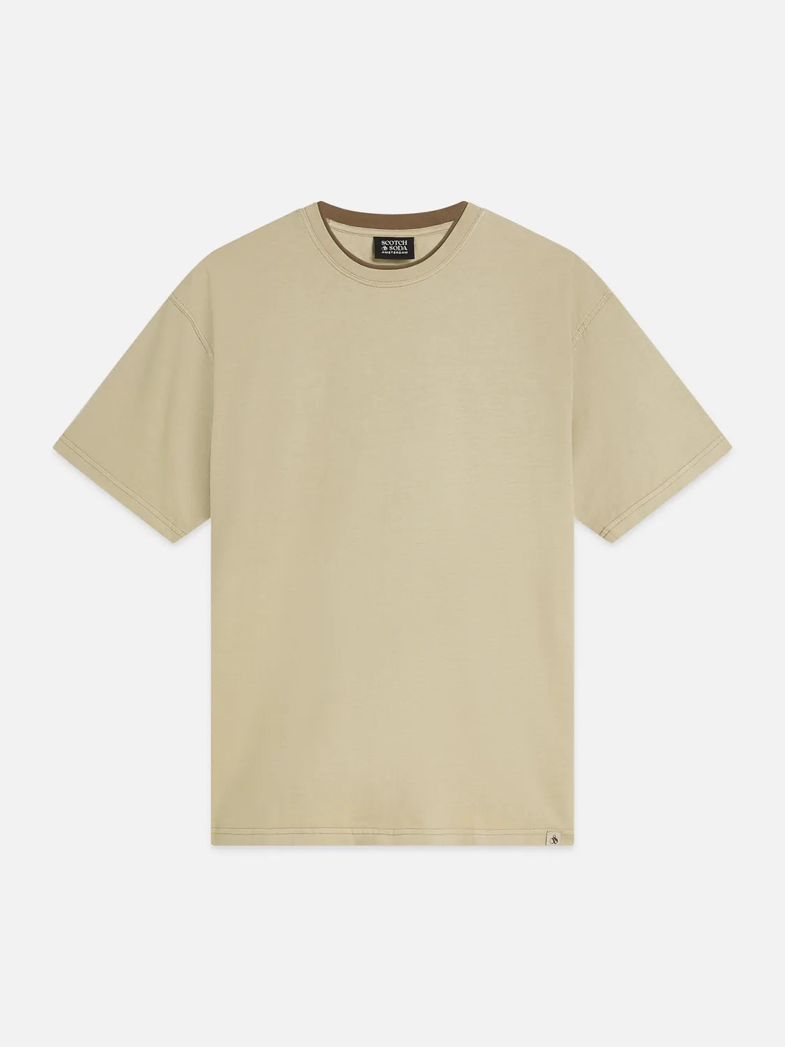 3 Crosses Relaxed-Fit Garment-Dyed T-Shirt