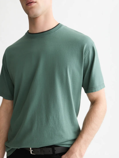 3 Crosses Relaxed-Fit Garment-Dyed T-Shirt