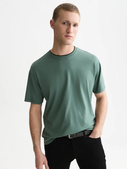 3 Crosses Relaxed-Fit Garment-Dyed T-Shirt