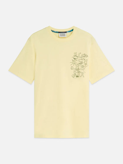 Left Chest Artwork Regular-Fit T-Shirt