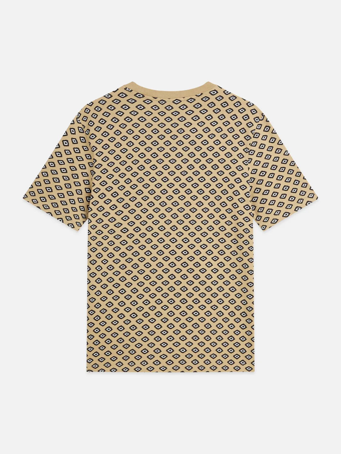 Micro Printed Regular-Fit T-Shirt