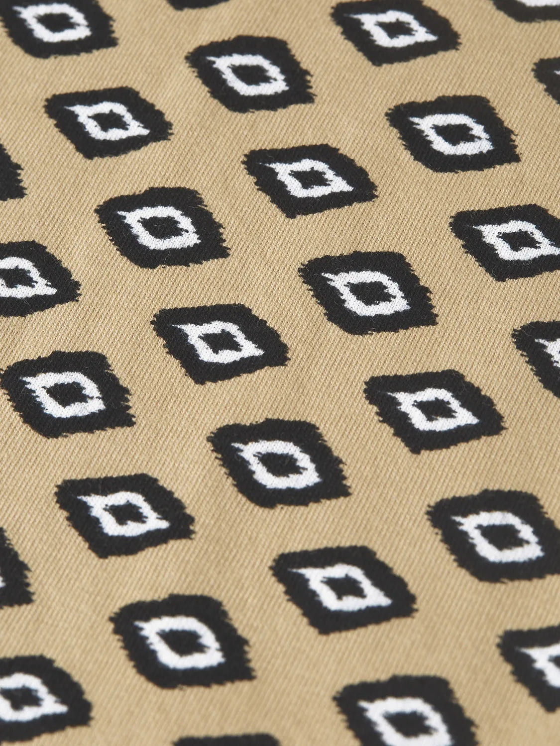 Micro Printed Regular-Fit T-Shirt
