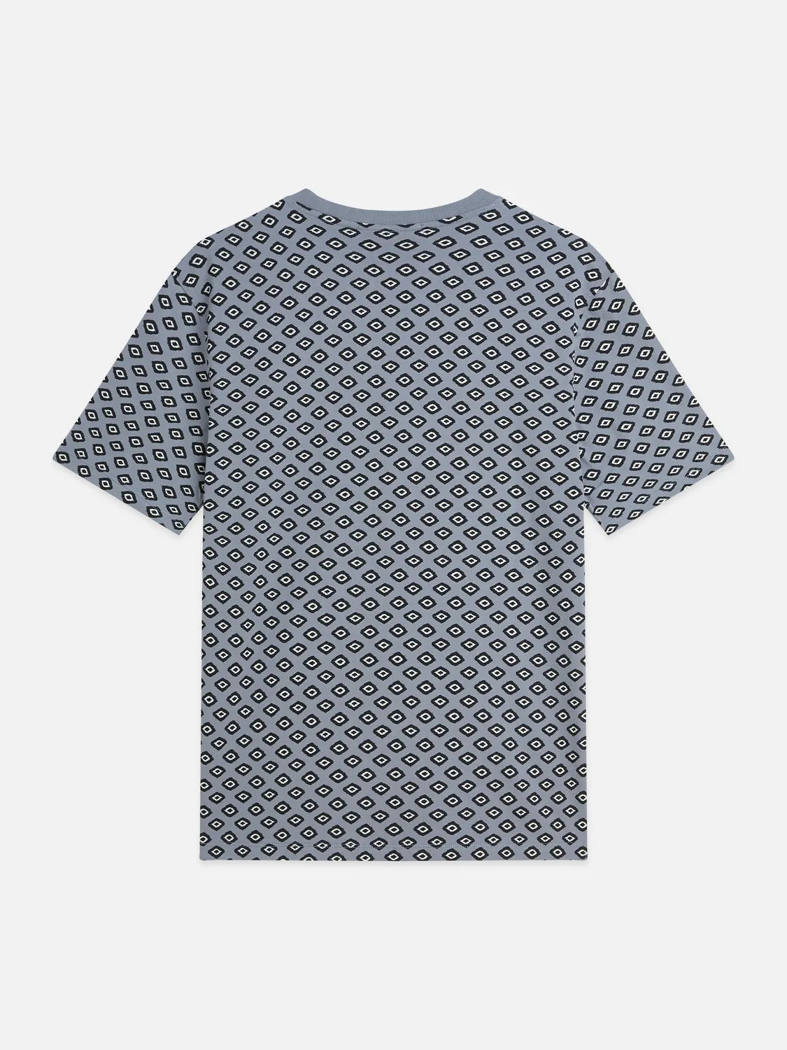 Micro Printed Regular-Fit T-Shirt