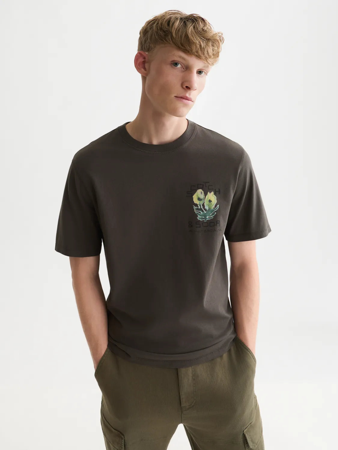 Front And Back Artwork Regular-Fit T-Shirt
