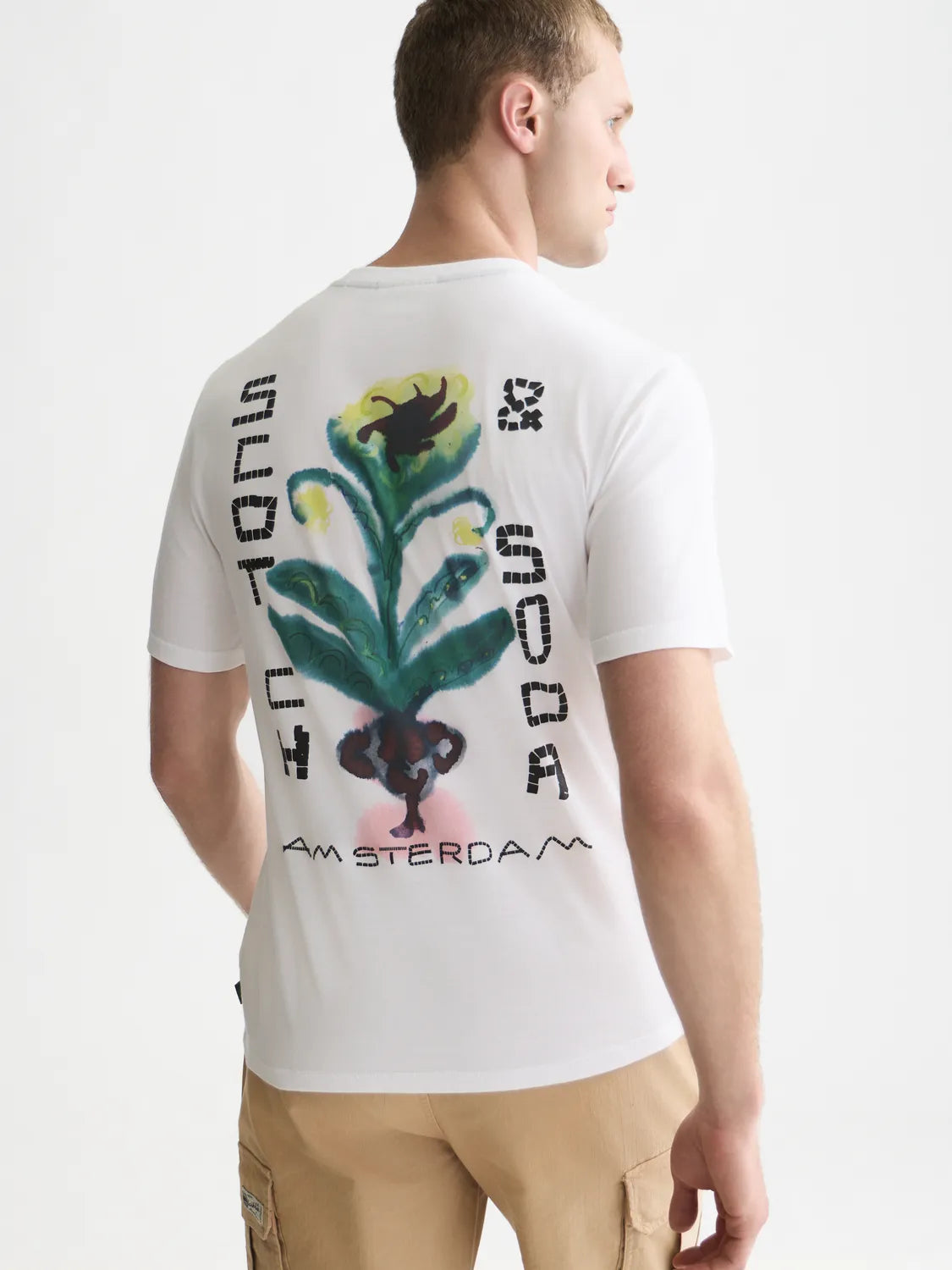 Front And Back Artwork Regular-Fit T-Shirt