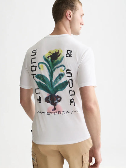 Front And Back Artwork Regular-Fit T-Shirt