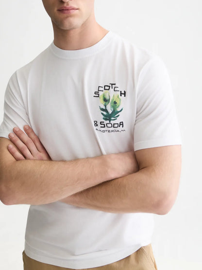 Front And Back Artwork Regular-Fit T-Shirt