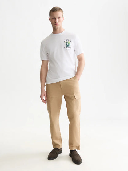 Front And Back Artwork Regular-Fit T-Shirt