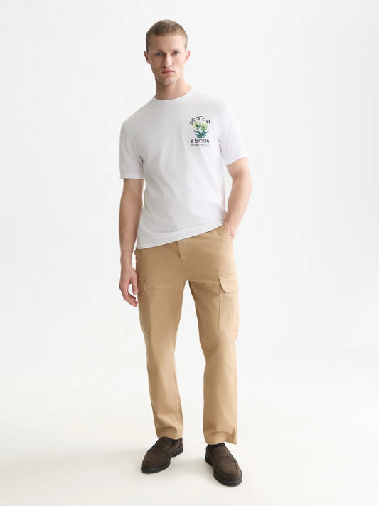 Front And Back Artwork Regular-Fit T-Shirt