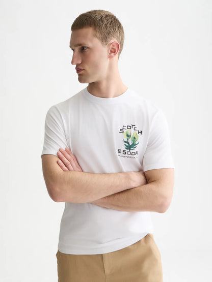 Front And Back Artwork Regular-Fit T-Shirt