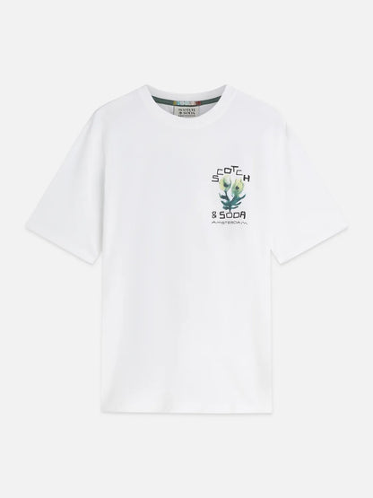 Front And Back Artwork Regular-Fit T-Shirt