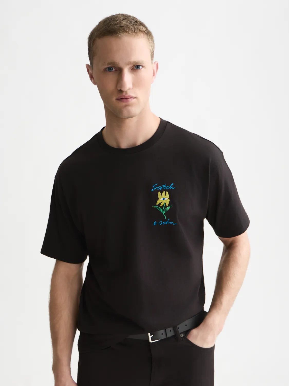 Front And Back Artwork Relaxed-Fit T-Shirt