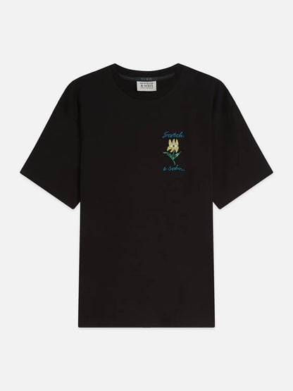 Front And Back Artwork Relaxed-Fit T-Shirt