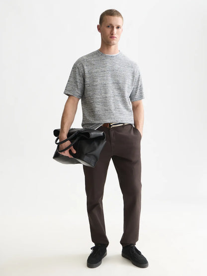Jacquard Relaxed-Fit T-Shirt