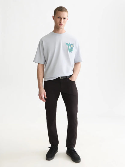 Front And Back Artwork Loose-Fit T-Shirt