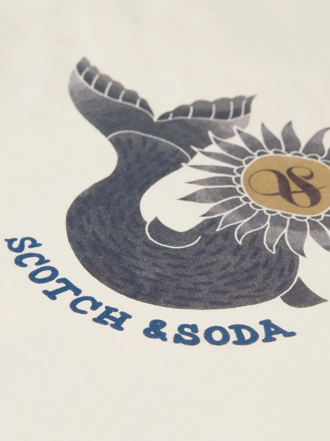 Front And Back Artwork Loose-Fit T-Shirt