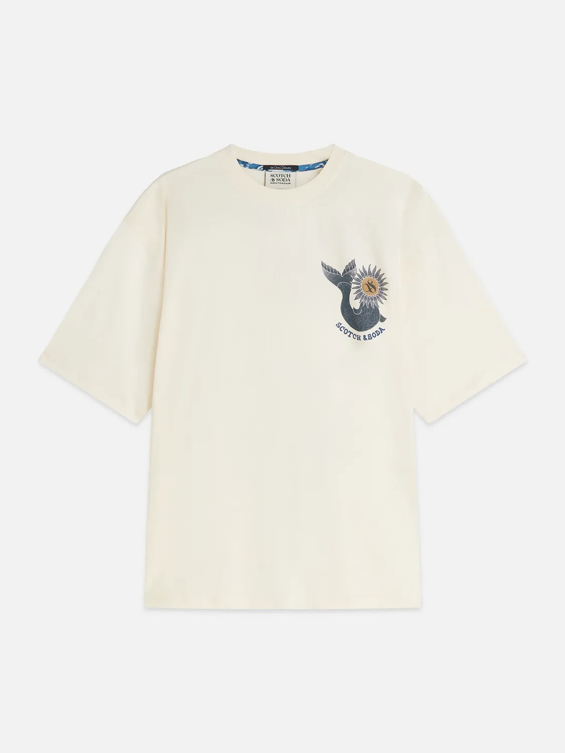 Front And Back Artwork Loose-Fit T-Shirt
