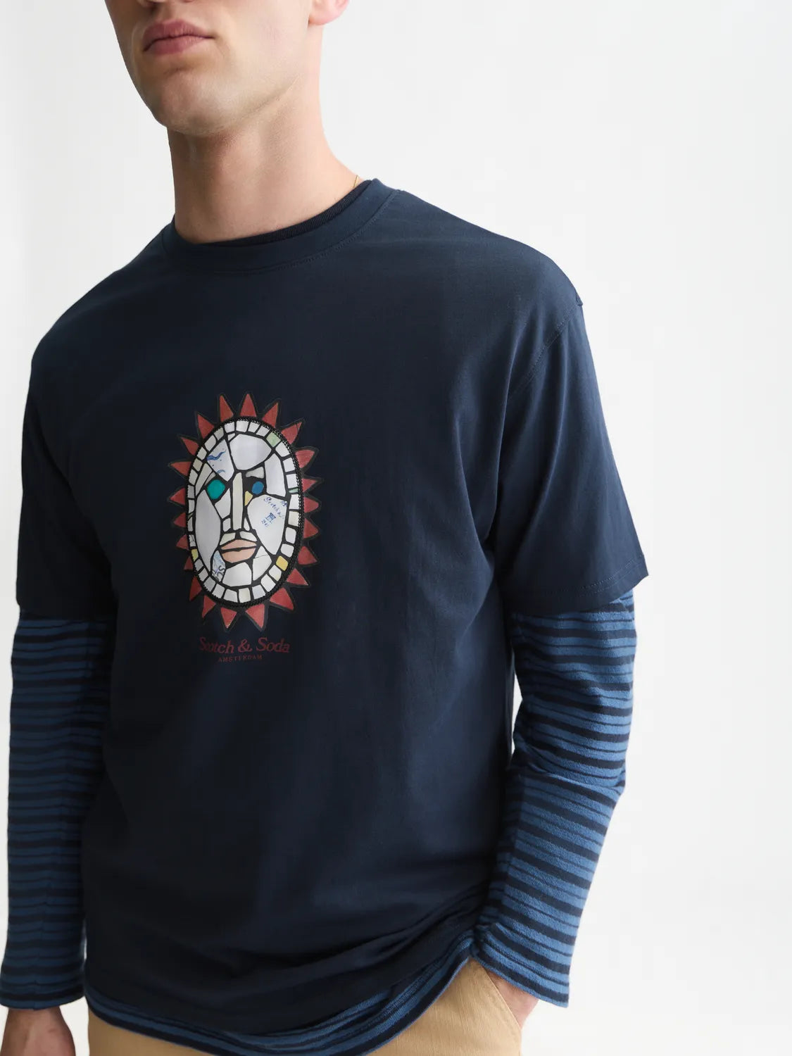 Front Artwork Relaxed-Fit T-Shirt