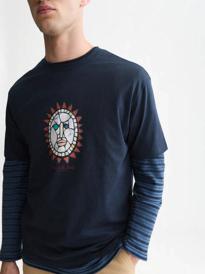 Front Artwork Relaxed-Fit T-Shirt