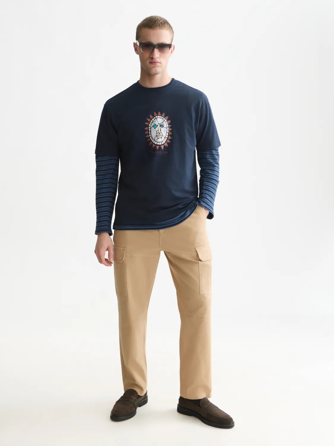 Front Artwork Relaxed-Fit T-Shirt