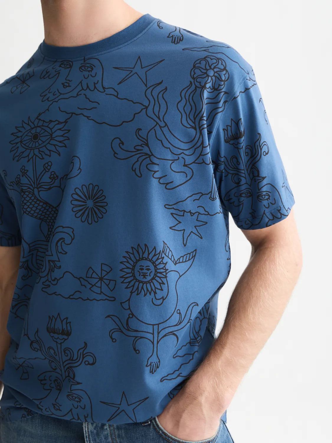 Printed Relaxed-Fit T-Shirt