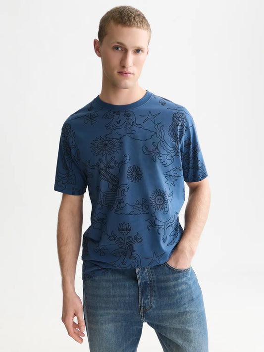 Printed Relaxed-Fit T-Shirt