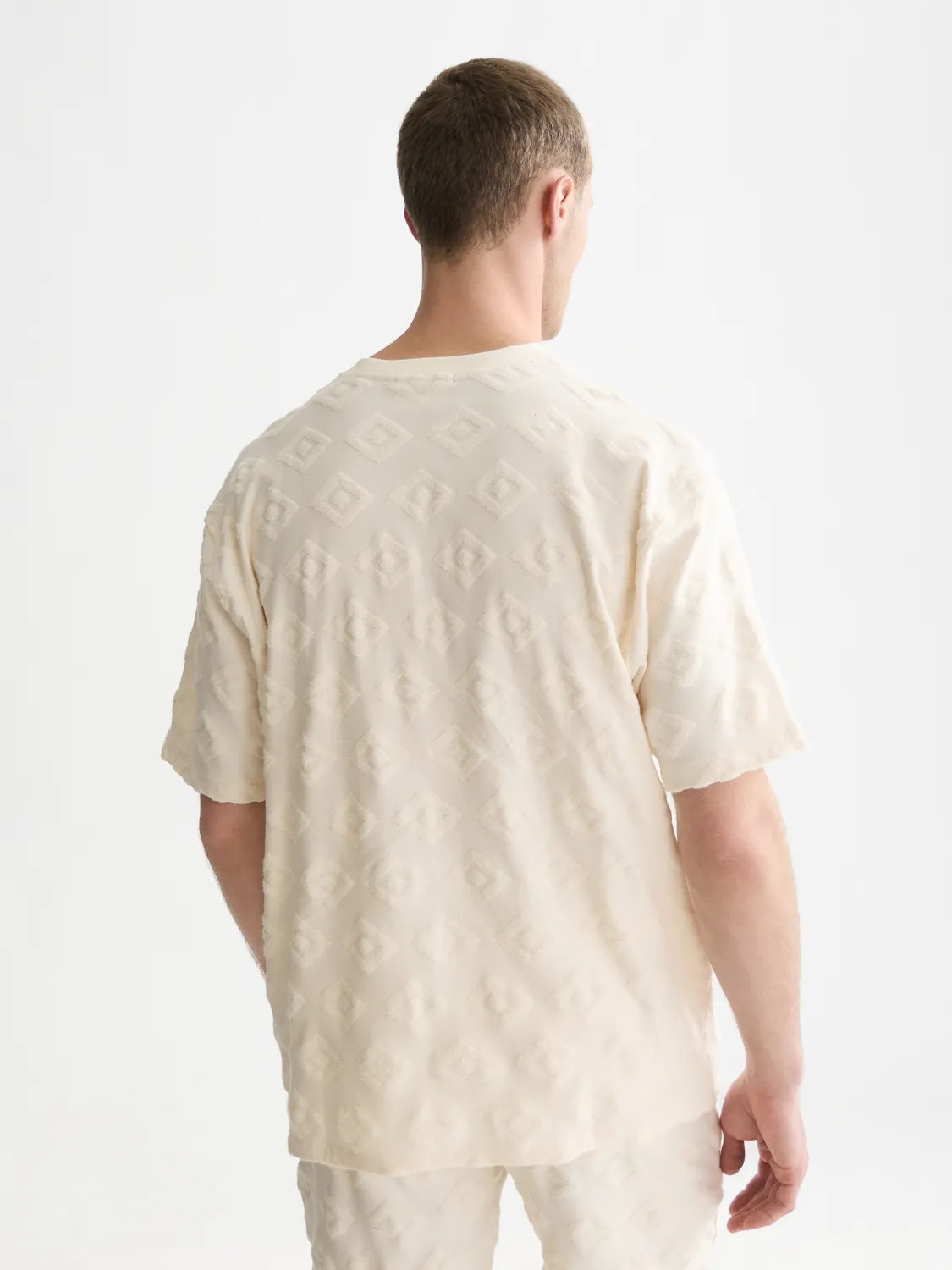 Jacquard Loose-Fit T-Shirt