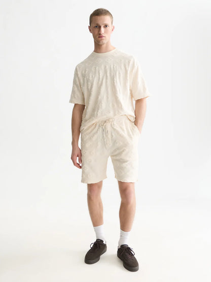 Jacquard Loose-Fit T-Shirt