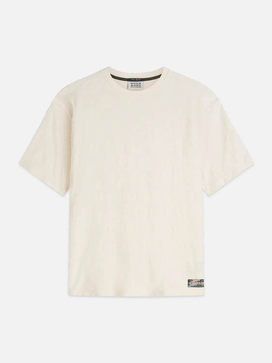 Jacquard Loose-Fit T-Shirt