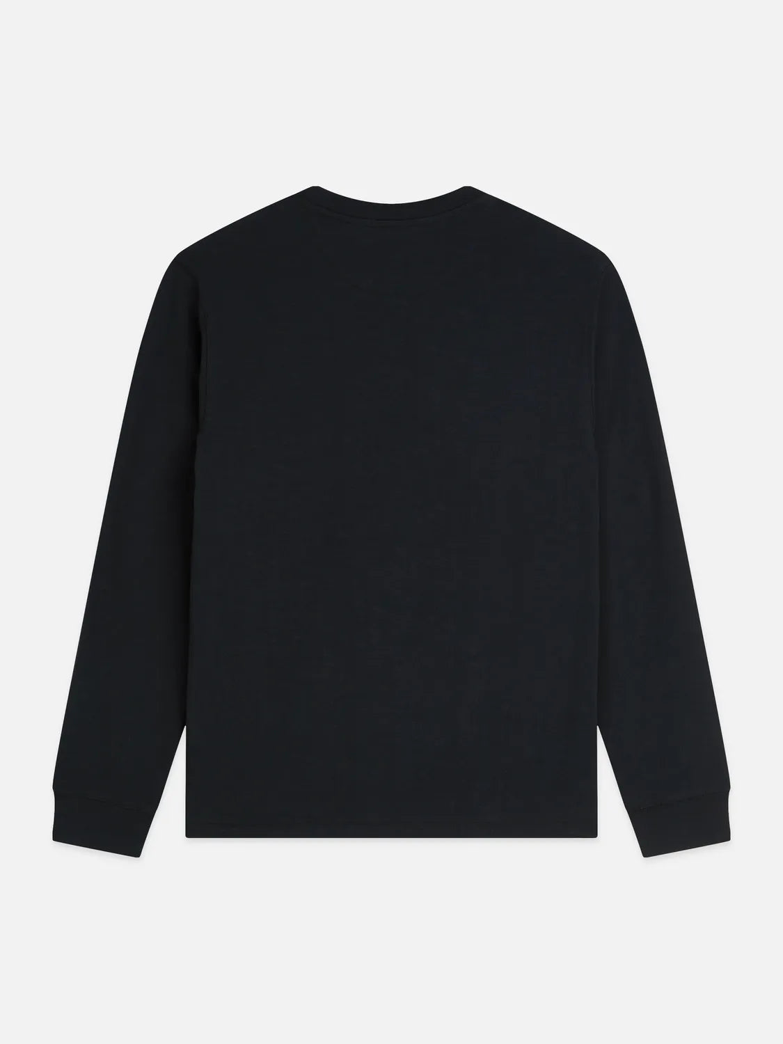 Henley Slub Regular-Fit Long Sleeved T-Shirt