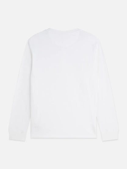 Henley Slub Regular-Fit Long Sleeved T-Shirt
