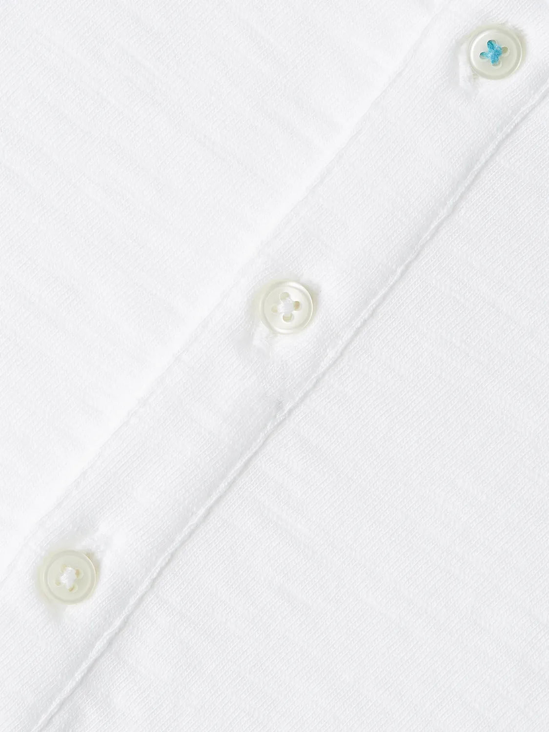 Henley Slub Regular-Fit Long Sleeved T-Shirt