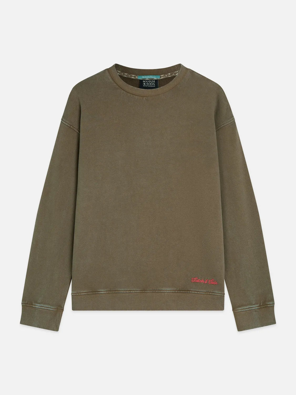 Washed Relaxed-Fit Sweatshirt