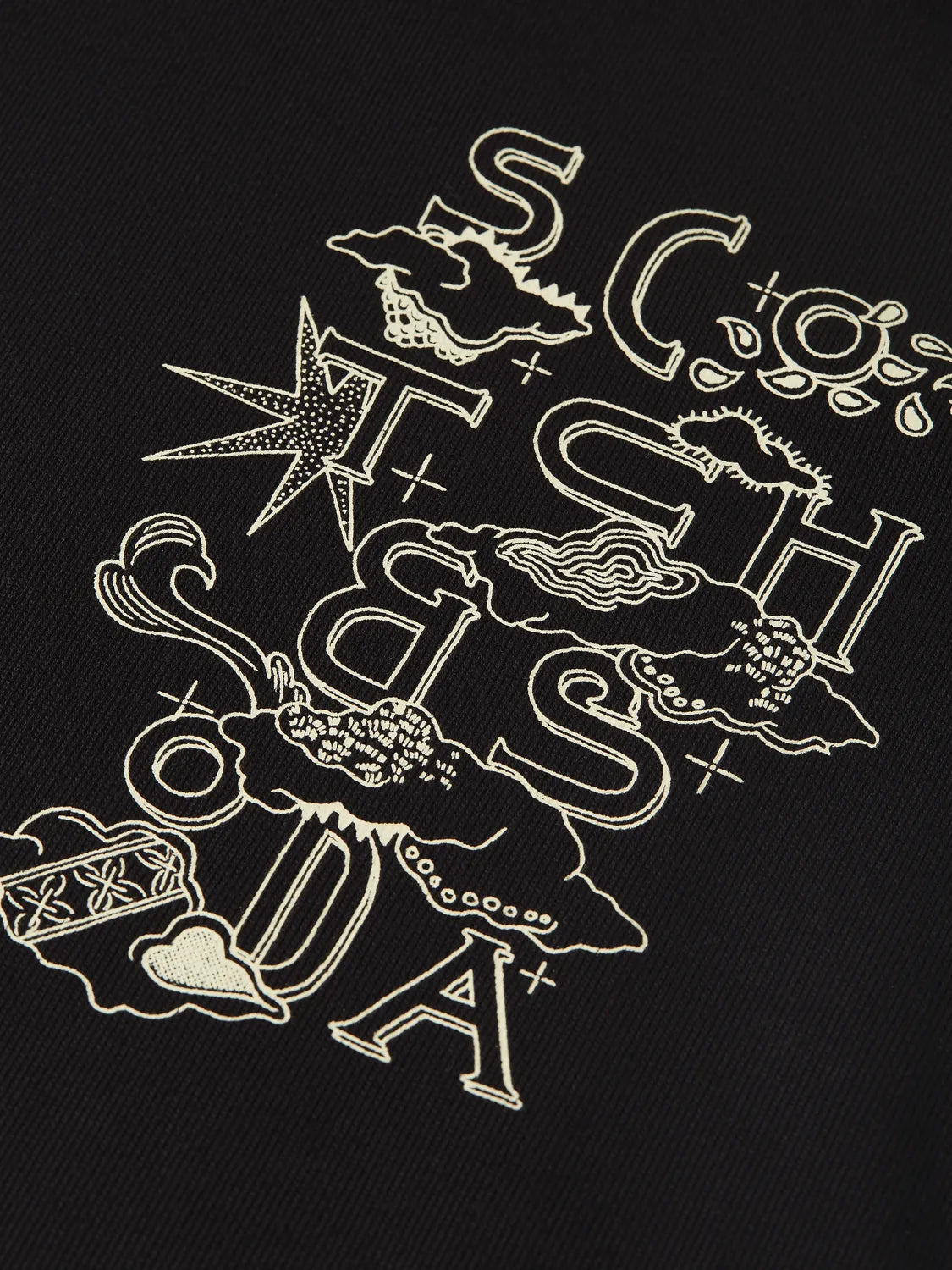 Left Chest Artwork Regular-Fit Sweatshirt