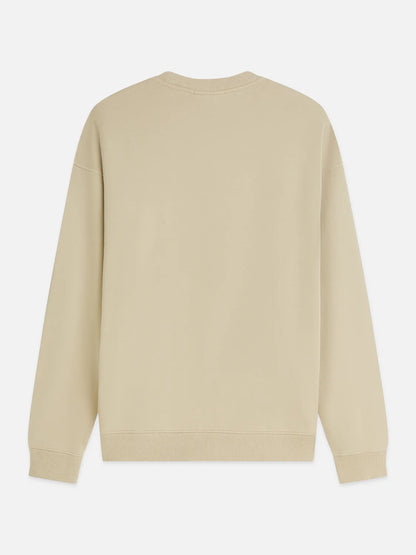 Front Embroidered Artwork Relaxed-Fit Sweatshirt