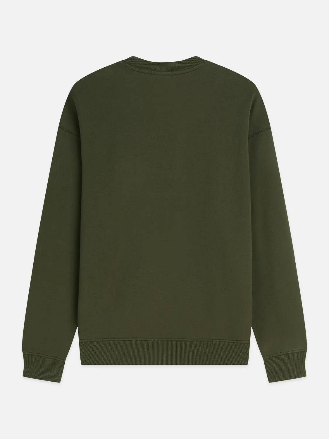 Front Embroidered Artwork Relaxed-Fit Sweatshirt