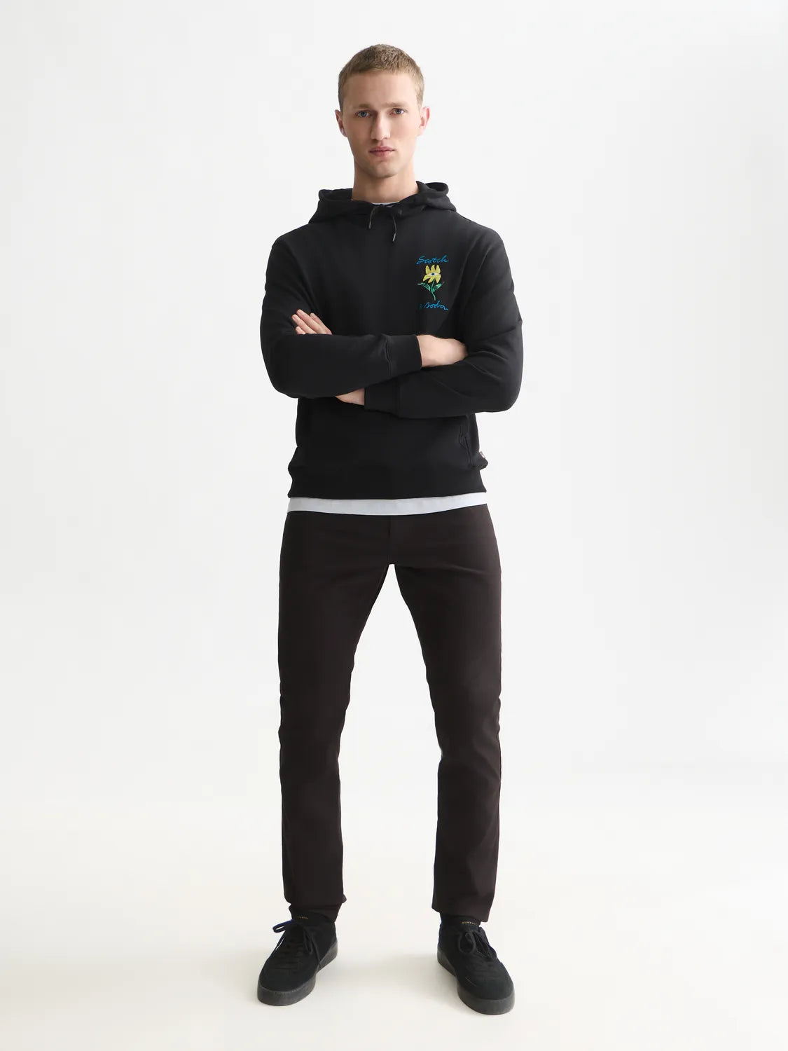 Front And Back Artwork Regular-Fit Hoodie