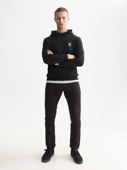Front And Back Artwork Regular-Fit Hoodie