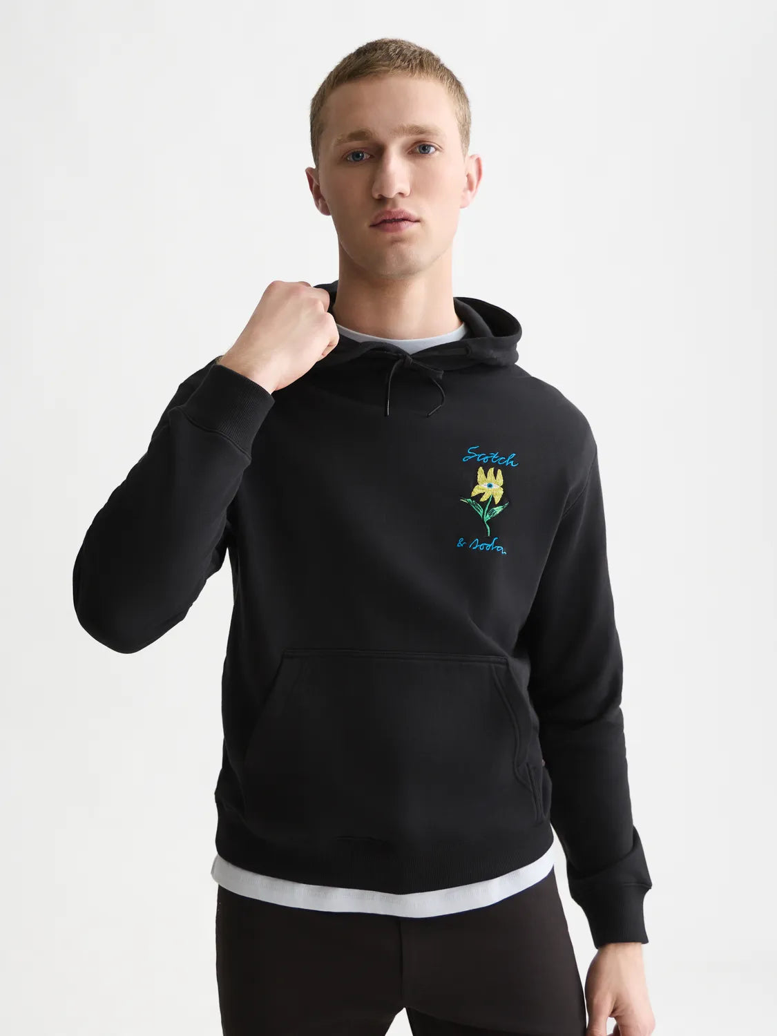 Front And Back Artwork Regular-Fit Hoodie