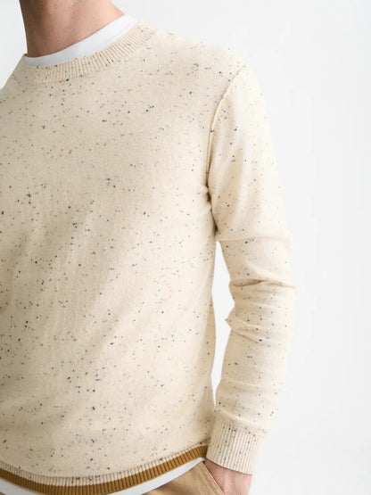 Neps Wool-Blend Regular-Fit Pullover